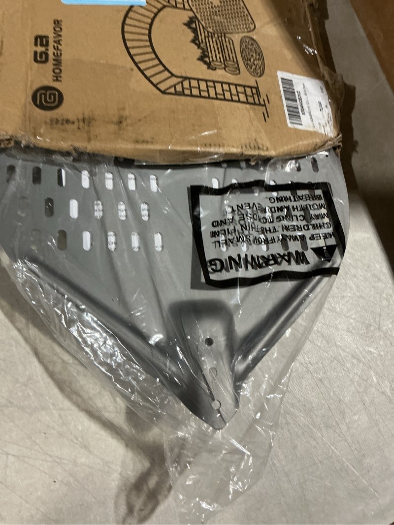 Condition photo showing Good Condition for g.a homefavor 12 x 15 inch rectangular aluminum pizza peel – 47 inch perforated pizza turning peel with long silicone handle, for brick oven, home baking & easy pizza rotation 12" - 47 inch overall