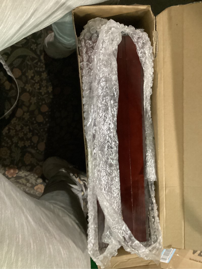 Condition photo showing New/Like New for 12x16 Large Shadow Box Picture Frame Display Case with Soft Linen Back, Black Wooden Memory Shadow Box Frame with Tempered Glass Cover for Wall Display Black 12x16