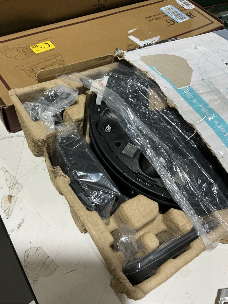 Condition photo showing Good Condition for robot vacuum and mop combo, wifi/app/alexa, robotic vacuum cleaner with schedule, 2 in 1 mopping robot vacuum with watertank and dustbin, self-charging, slim, ideal for hard floor, pet hair, carpet
