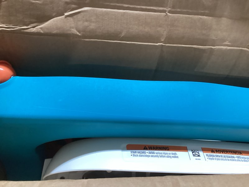 Condition photo showing As Is for Safety 1st Ready, Set, Walk! DX Developmental Walker, Spotlight Teal Spotlight Teal 2