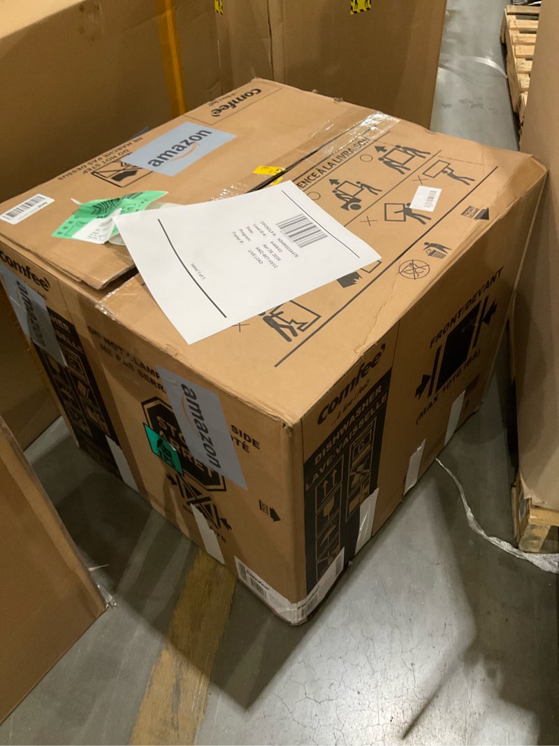 Condition photo showing Good Condition for comfee’ countertop dishwasher, energy star portable dishwasher, 6 place settings & 8 washing programs, speed, baby-care, eco& glass, dish washer for dorm, rv& apartment, black