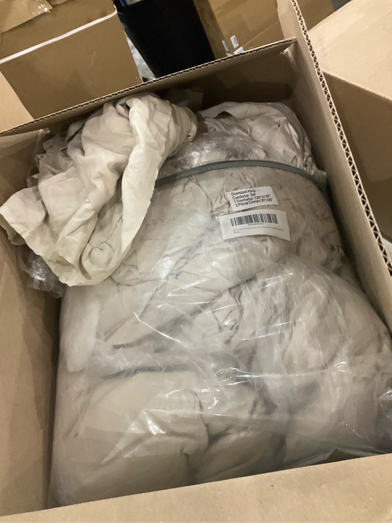 Oversized king bedding 