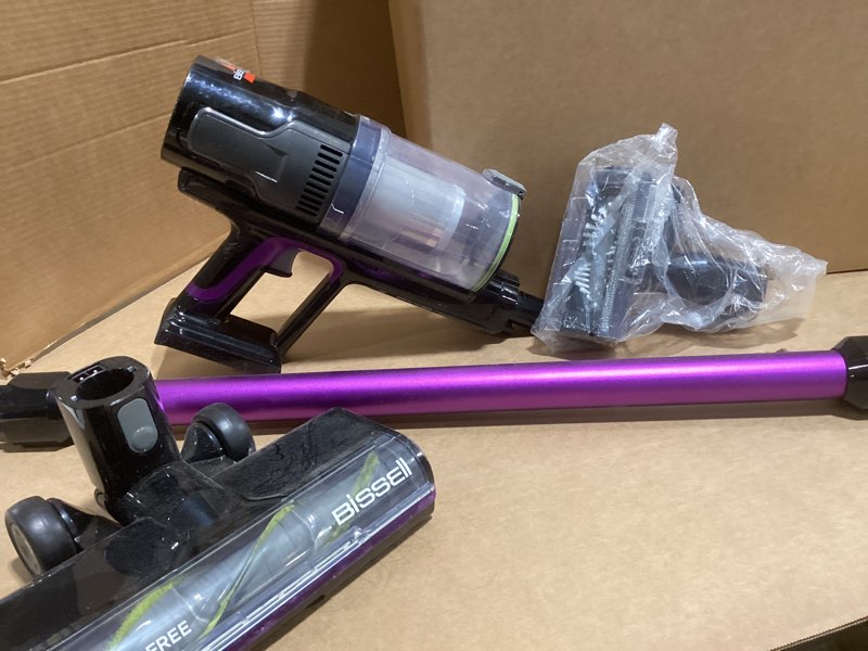 Condition photo showing As Is for Bissell Cleanview XR Pet 300W Cordless Vacuum with Removable Battery, 3797V