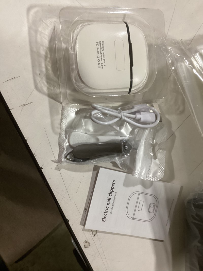 Condition photo showing Good Condition for Electric Nail Clipper, 2026 Improved Nail Clippers Set, Includes an Automatic 2-in-1 Nail Clippers (