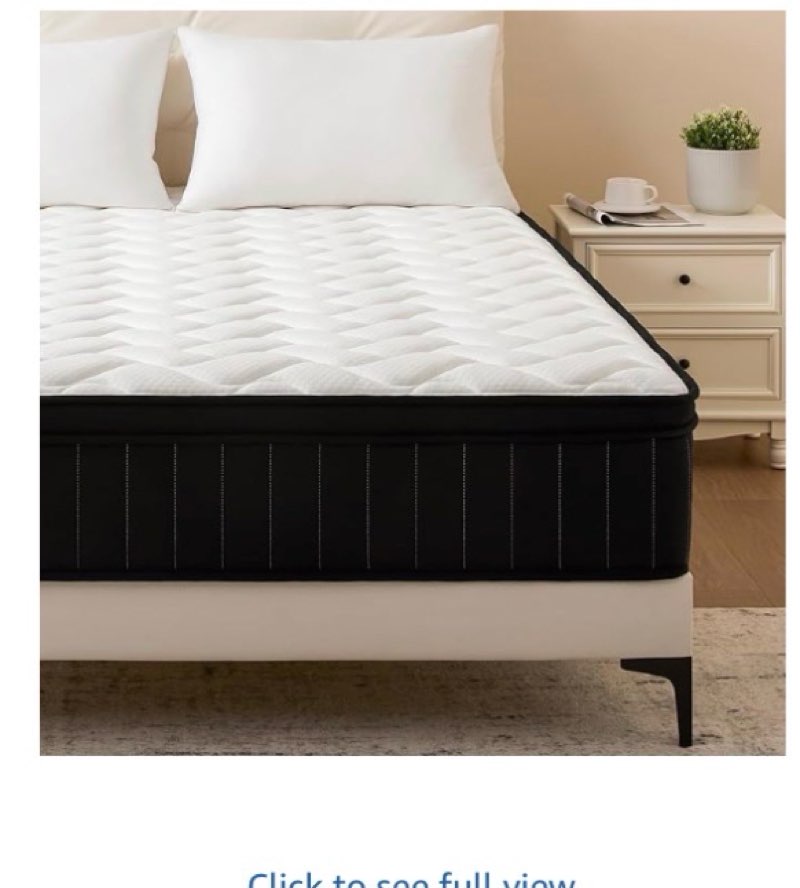 Queen Mattress 12 Inch Hybrid Mattresses with Memory Foam - Mattress in a Box with Individual Pocket Spring - Medium Firm Sleep Support Pressure Relief CertiPUR-US Certified 12 Inch Queen