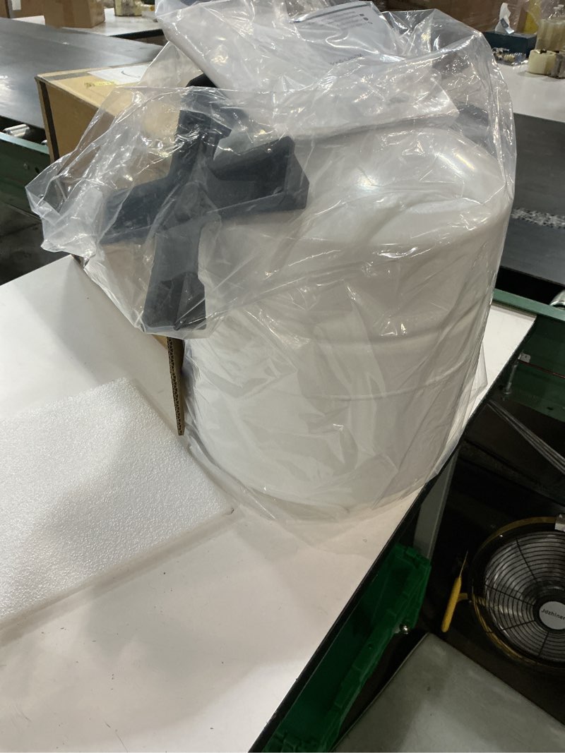 Condition photo showing New/Like New for ispring t55m 5.5 gallon residential pre-pressurized water storage tank for reverse osmosis (ro) systems , white 5.5 galloms