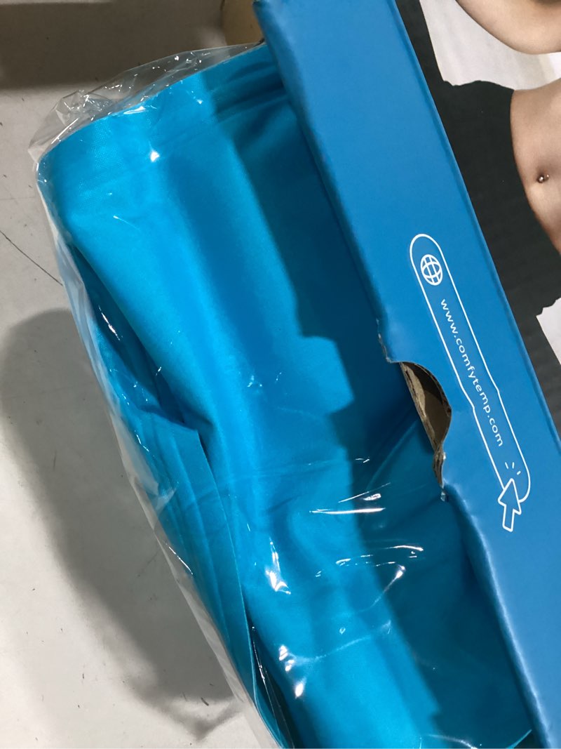 Condition photo showing Good Condition for Comfytemp Shoulder Ice Pack Rotator Cuff Cold Therapy Wrap, Gel Packs for Injuries Reusable Hot Cold Compress Shoulder Brace for Pain Relief, Men Women Recovery Item (Large) Blue Large/X-Large