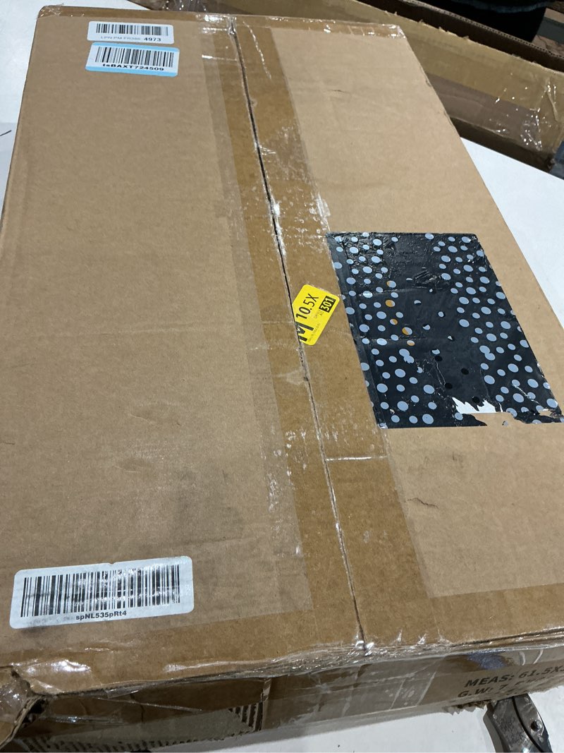 Condition photo showing Good Condition for vibration plate exercise machine, 130 levels full body workout vibrating plate for lymphatic drainage weight loss, 450 lbs capacity shake platform with resistance bands bluetooth for women men