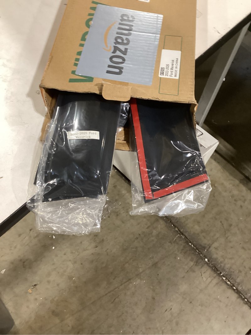 Condition photo showing New/Like New for Tape-On Window Visors 4-Piece Compatible with 2022-2025 Ford Maverick Sun Rain Guards Shield Shade Smoke black 2022-2025 Ford Maverick