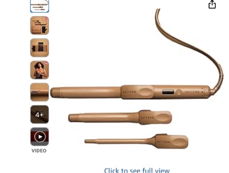 PATTERN Beauty by Tracee Ellis Ross 3-in-1 Interchangeable Ceramic Curling Iron