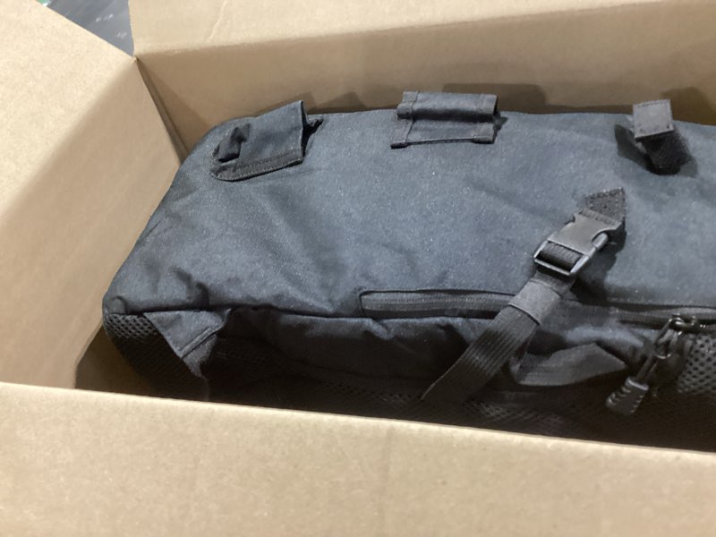 Condition photo showing Good Condition for kastking karryall fishing tackle backpack with rod holder 4 tackle boxes,40/26l tackle bag storage fishing gear and equipment a: large (40 l) - black