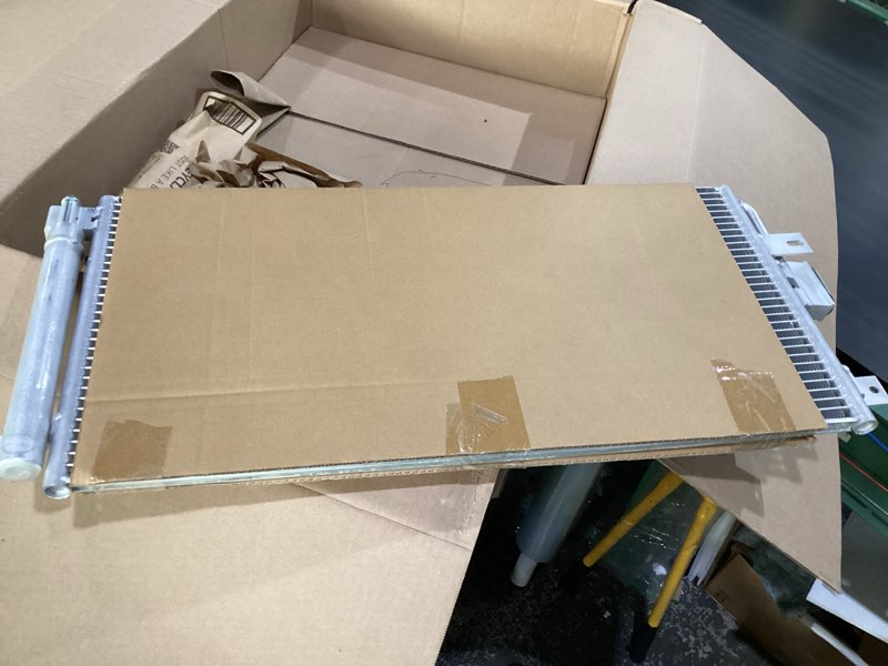 Condition photo showing New/Like New for air conditioning a/c condenser compatible with fiat 500 2012-2019 l4 1.4l, replace# 68073679aa oe:3987