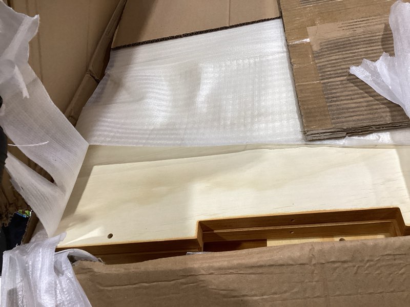 Condition photo showing Good Condition for Yes4All Plyo Box, 3-in-1 Wooden Box Jumps for Home Gym, 450 lbs Boxes Step Up with Smooth Edges & Wide Built-in Handles for Jumping, Strength Training, Lunges, Squats, Dips A. Wood Basic 24" x 20" x 16"