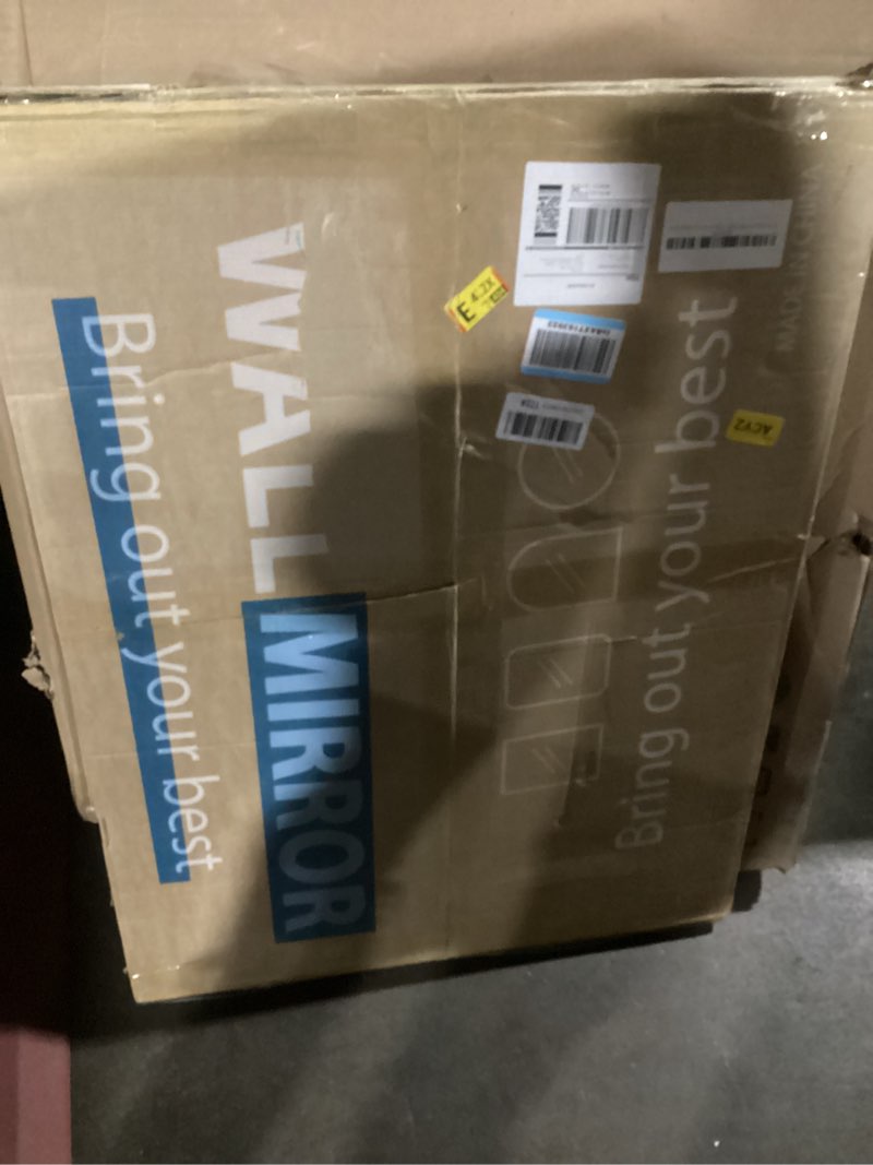 Condition photo showing Good Condition for InfiniGlass 32"x24" LED Bathroom Mirror with Anti-Fog, Stepless Dimmable Lights, 3 Color Modes, Shat