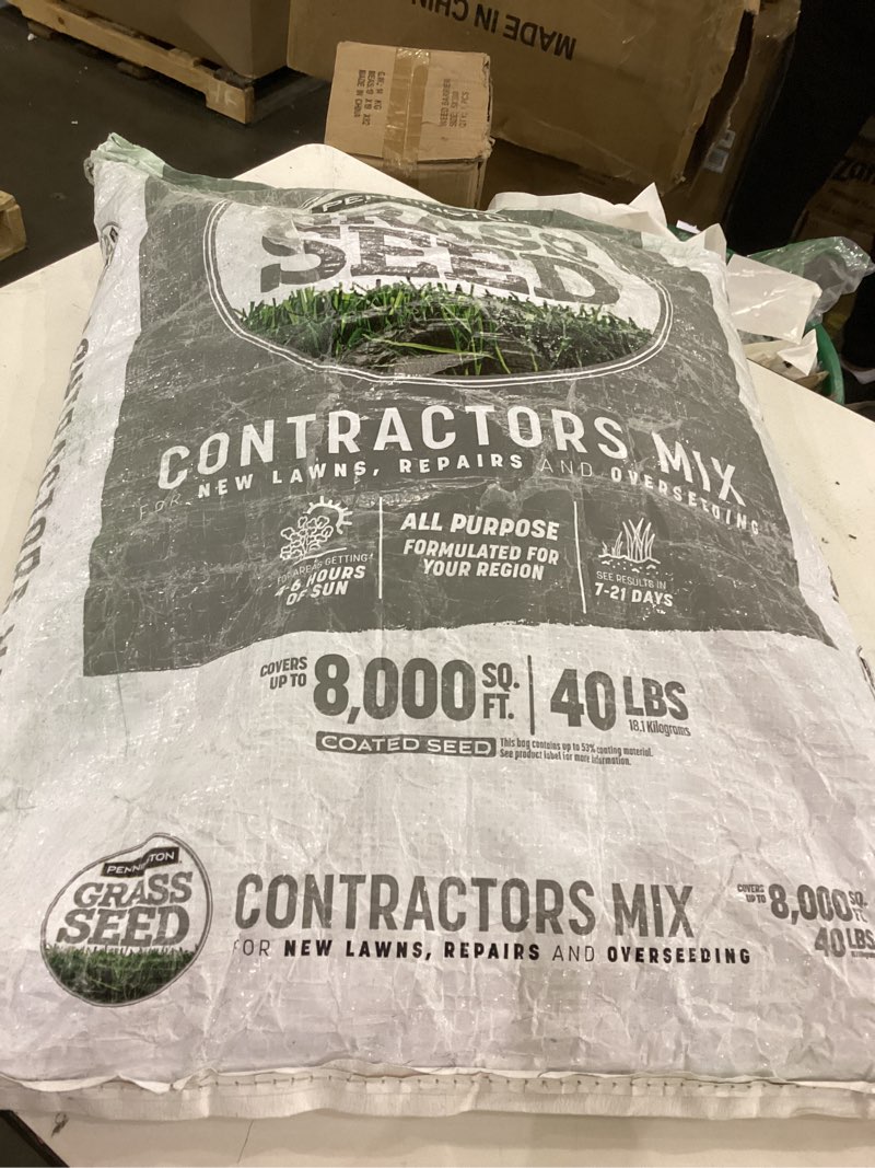 Condition photo showing New/Like New for Contractors mix lawn repairs