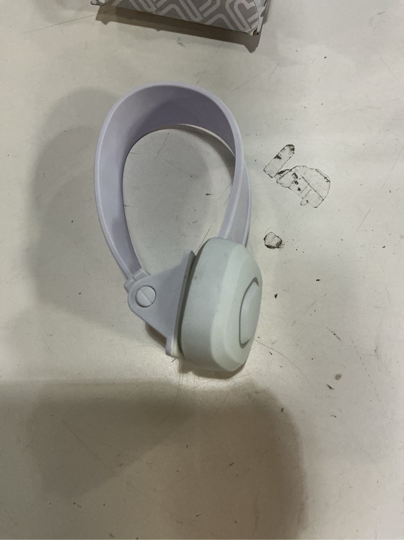 Condition photo showing As Is for safety 1st outsmart white plastic swing shut toilet seat lock 1 pk