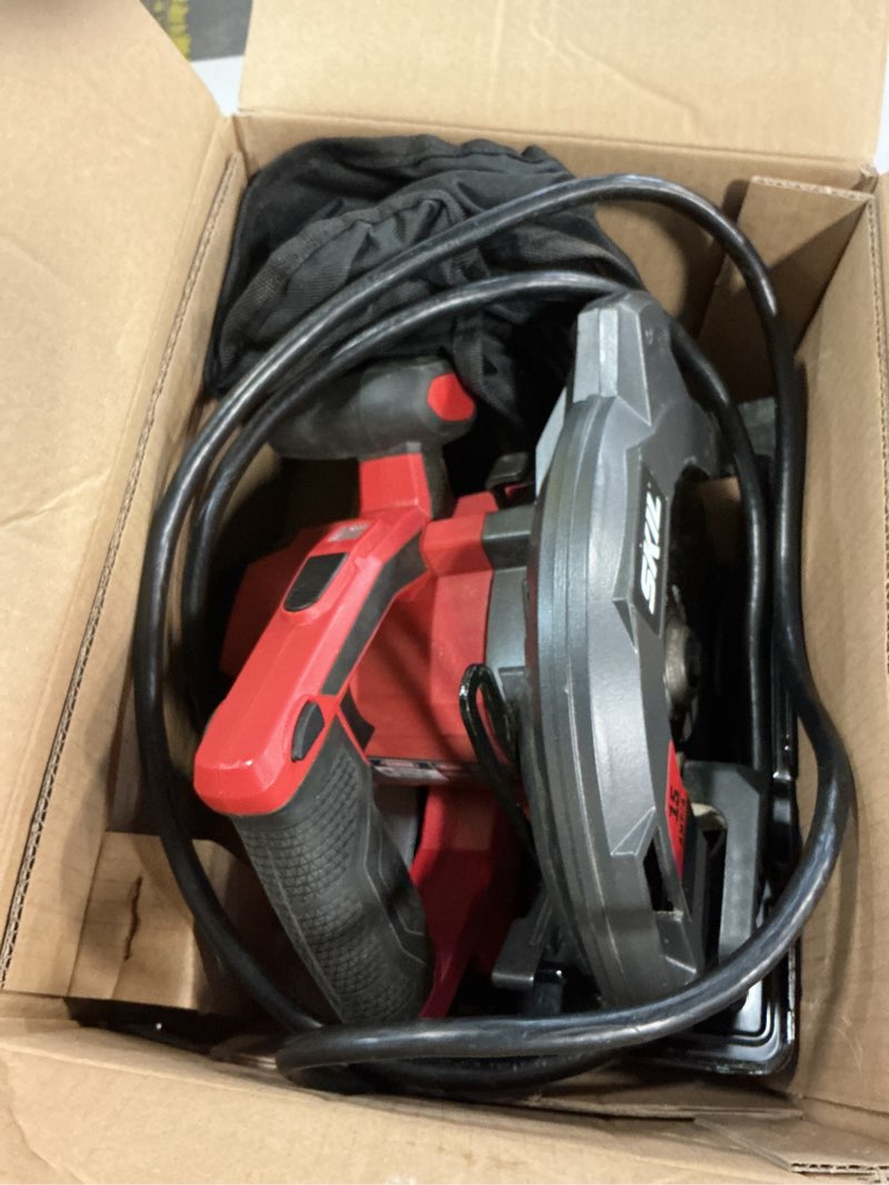 Condition photo showing As Is for skil 15-amp 7-1/4-in corded circular saw