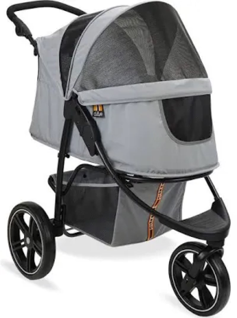 3 wheels pet stroller