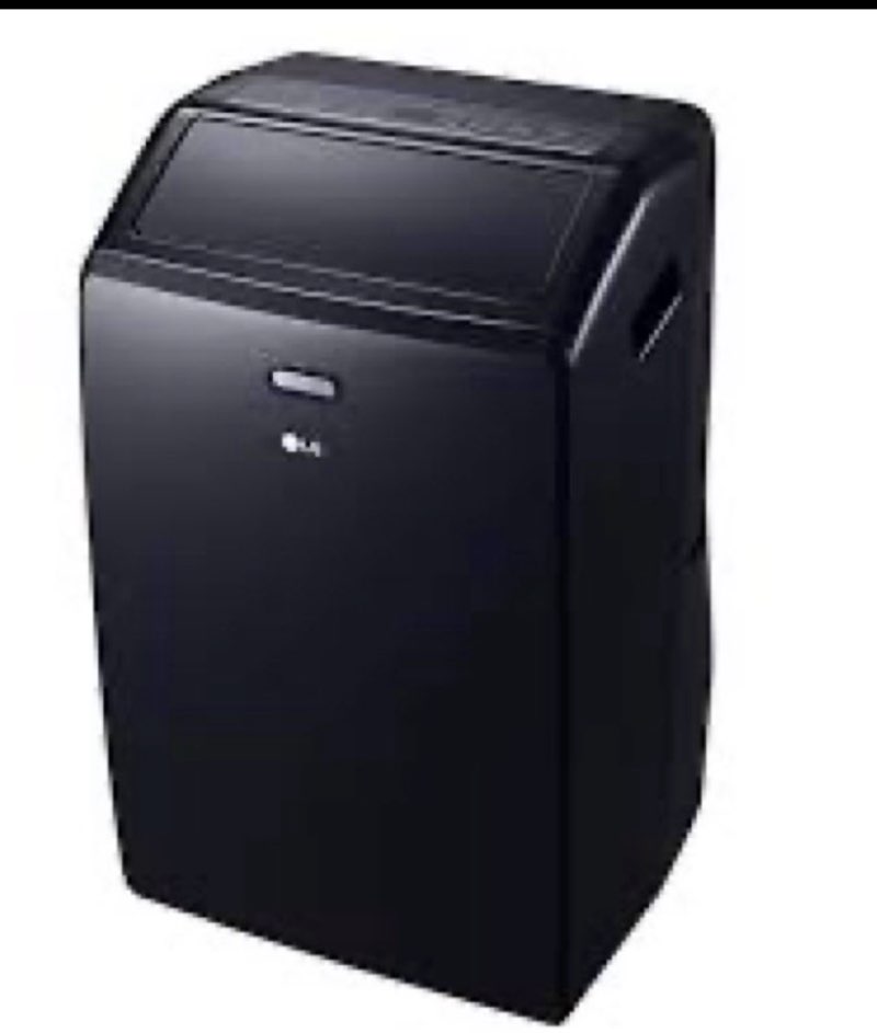 lg 10,000 (doe) btu 115-volt portable air conditioner unit cools 450 sq. ft.