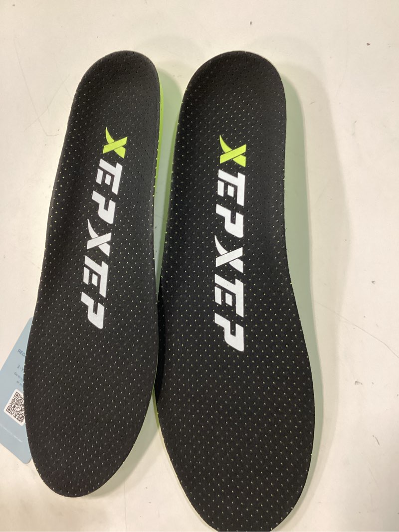 Condition photo showing Good Condition for 2026 sport carbon fiber performance insoles –customized inserts, non-cleated shoes–basketball, volleyball, racquet sports, running & more–run faster, jump higher, recover quicker, protect from injury men 11-11 1/2 | women 12-12 1/2--294mm