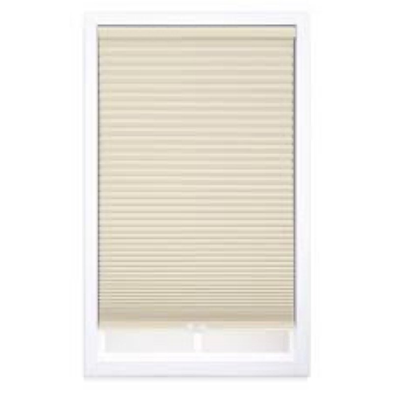 EcoHome 1.5 inch Cordless Blackout Cellular Shade Length & Width: 18" W X 54" L, Color/Finish: White