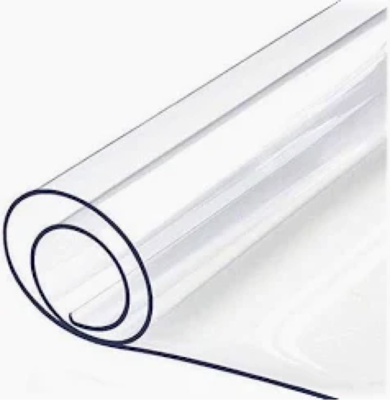 clear plastic table protector pvc tablecloth cover vinyl table cloths mat waterproof wipeable heat r