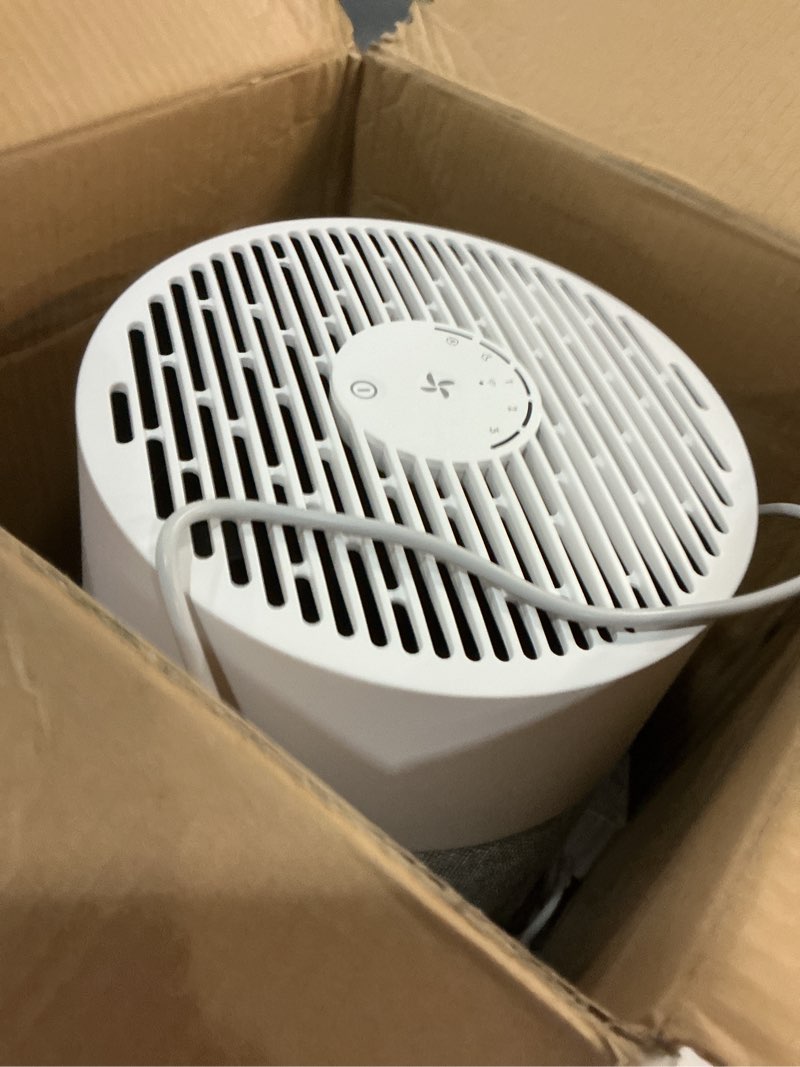 Condition photo showing As Is for BLUEAIR Air Purifier for Small Room, Bedroom, Home, Cleans 926 sqft in one hour, HEPASilent Air Cleaner for Pets, Allergens, Virus, Dust, Mold, Smoke - Blue Pure 511i Max Small Room - Wifi