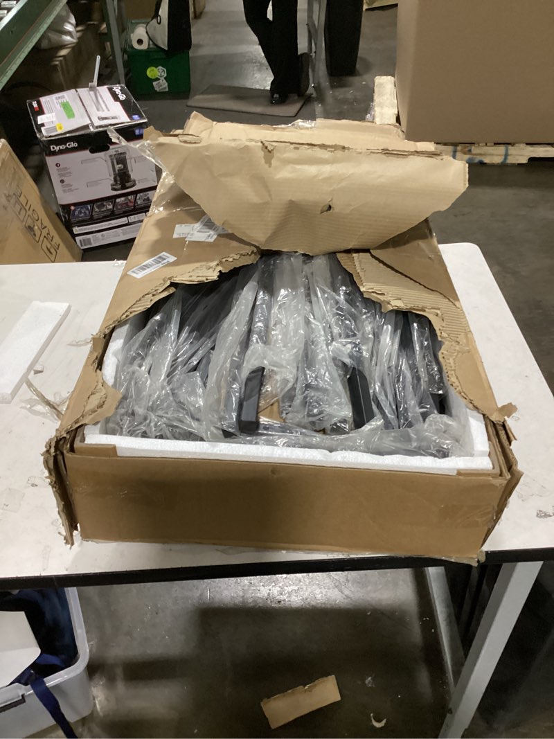 Condition photo showing Good Condition for Feonase Dining Chairs Set of 6, Modern Kitchen Chairs with Ergonomic Backrest, MDF Board and Metal Legs, Dinner Chairs for Dining Room, Kitchen and Living Room, Walnut