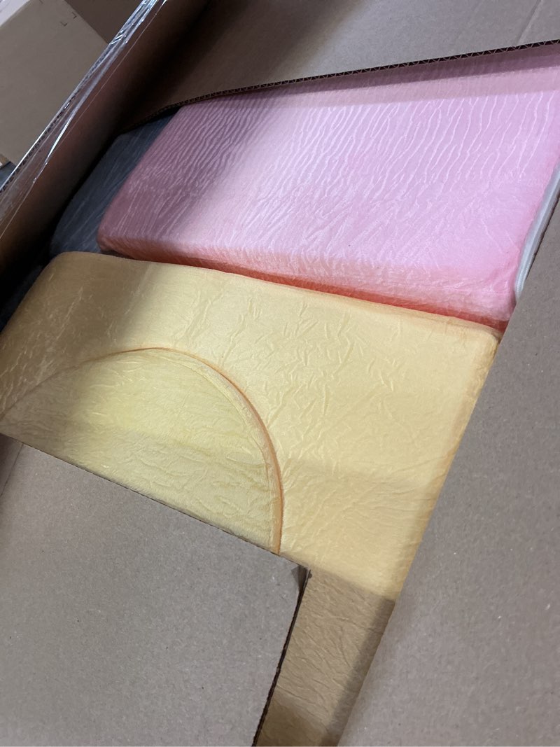 Condition photo showing Good Condition for Climbing Toys for Toddlers 1-3, Foam Climb Blocks for Baby?6-Piece Baby Climbing Crawling Toys Soft Foam Blocks Activity Play Set (6-Piece)