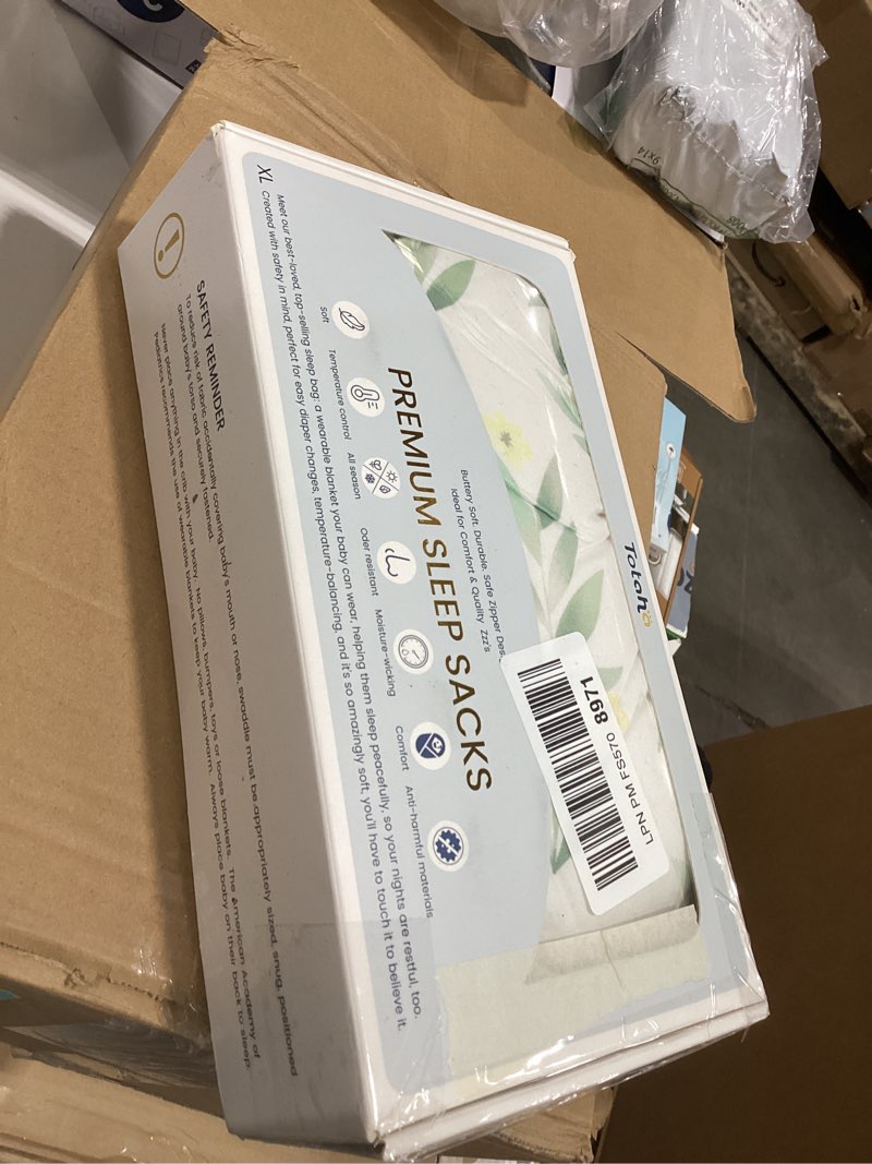 Condition photo showing Good Condition for TotAha Toddler Sleep Sack 1.0 TOG, Wearable Blanket Baby Sleeping Bag with 2-Way Safe Zipper for All Seasons, Warm Soft Sleepsacks for Girl