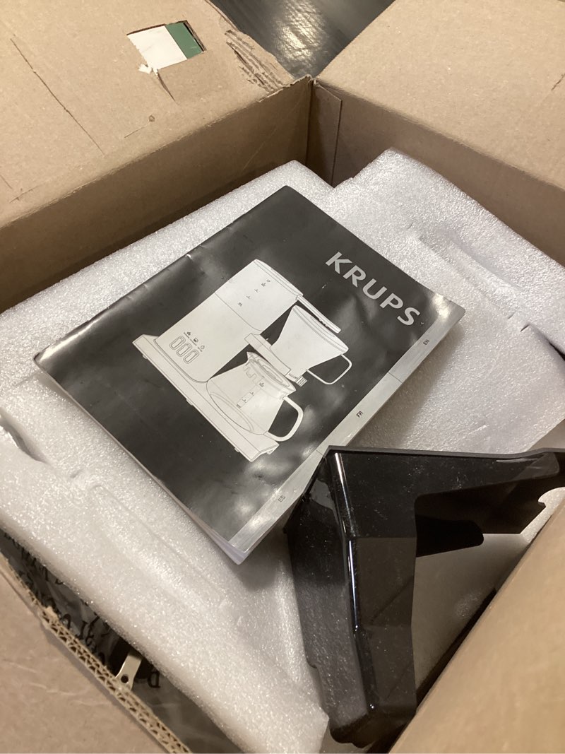 Condition photo showing As Is for Mr. Coffee® 12-Cup Programmable Coffeemaker, Brew Now or Later Coffee Maker