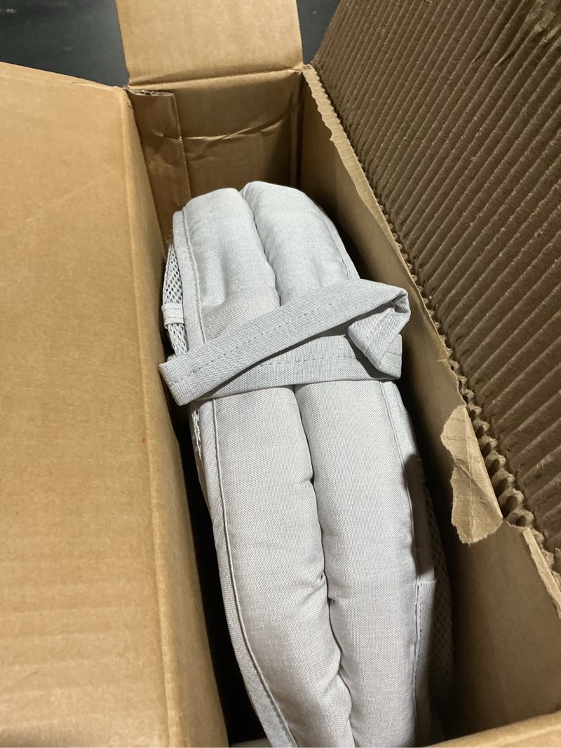 Condition photo showing Good Condition for Baby Delight Lunaire Full Size Crib | Breathable Mesh Baby Crib | Tool-Free Assembly Baby Bed | Driftwood Grey