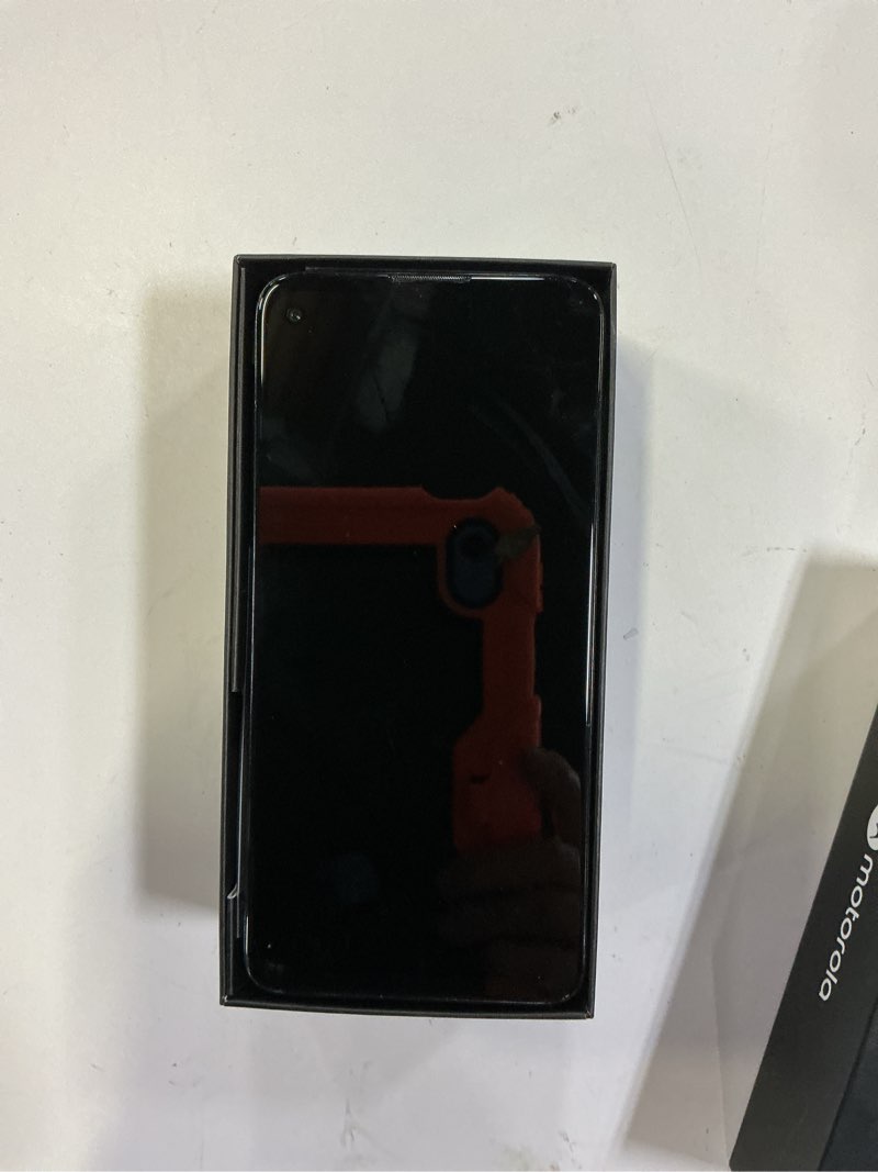 Condition photo showing As Is for motorola xt2043-4 moto g stylus 6.4 inches octa-core 4g lte 4gb ram 128gb storage cell phone, mystic indigo.    *** working condition verified. no network or connectivity tests were performed.bidder be advised ***