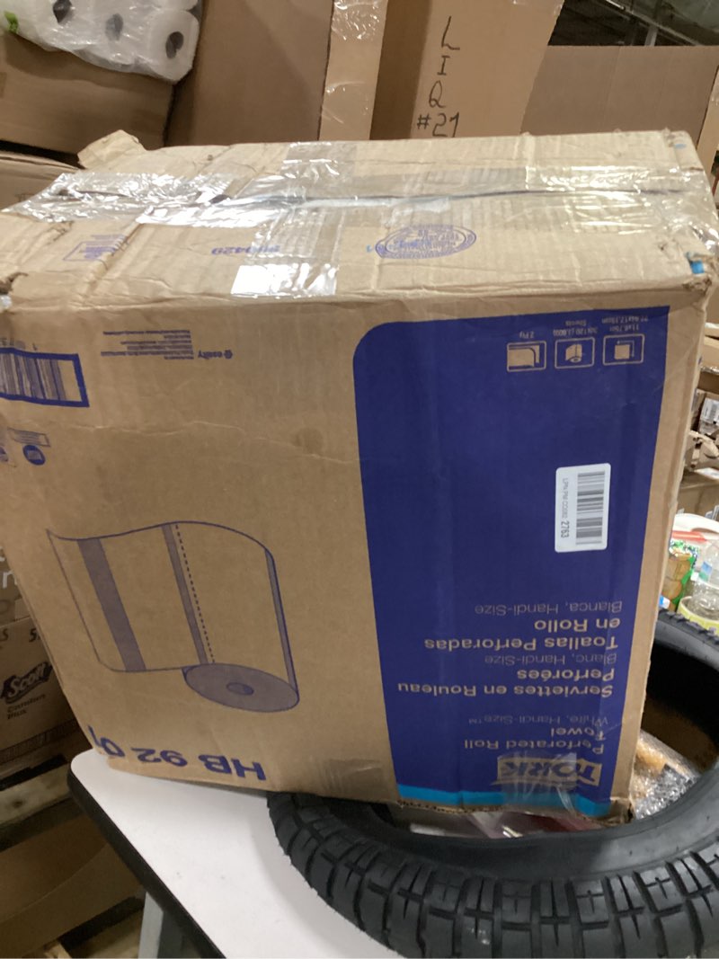 Condition photo showing New/Like New for Tork Handi-Size Perforated Roll Towel White, Certified Compostable, 30 x 120 Towels, HB9201 Small Paper Towel
