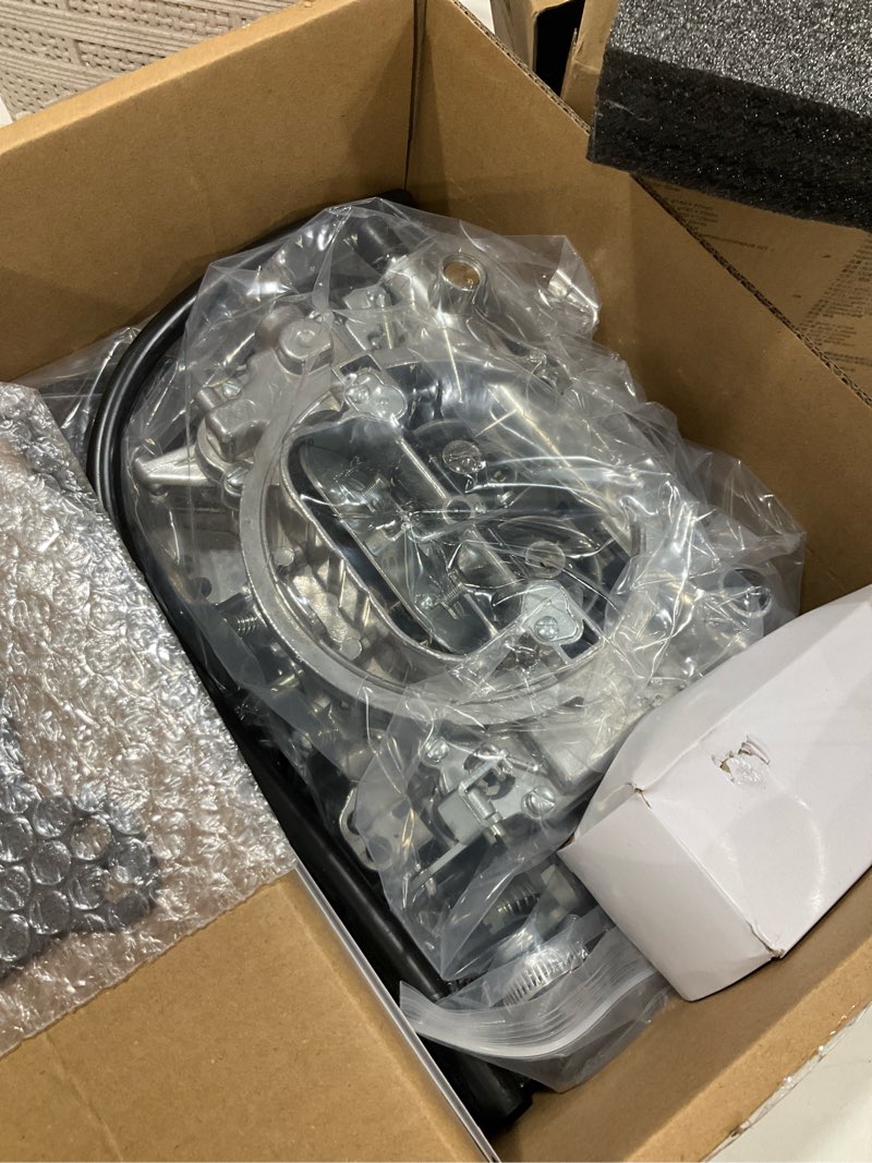Condition photo showing Good Condition for 1405 600 cfm 4 barrel carburetor w/manual choke carburetor compatible with corvette silverado gmc square bore carburetor (non-egr)
