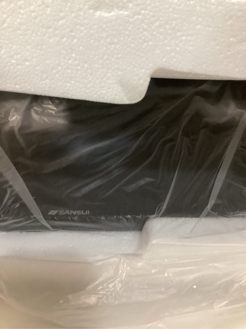 Condition photo showing Working Condition Verified for SANSUI 27 Inch Curved 240Hz Gaming Monitor FHD 1080P, 1500R Curve Computer Monitor, 130% sRGB, 4000:1 Contrast, HDR, FreeSync, MPRT 1Ms, Low Blue Light, HDMI DP Ports, Metal Stand, DP Cable Incl. 27 Inch FHD 240Hz Curved Gaming