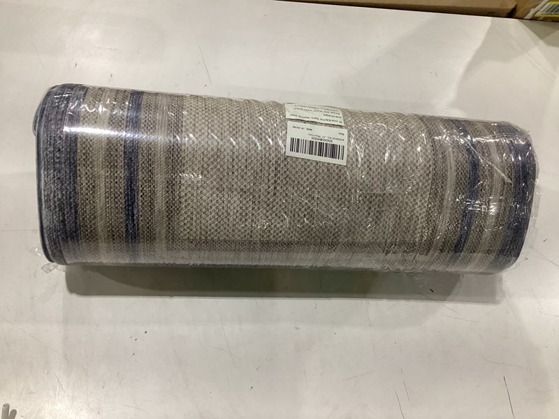 Condition photo showing Good Condition for kimode anti fatigue kitchen mats 2pcs, non-slip waterproof kitchen rugs, cushioned kitchen mat for floor, comfort standing mat for sink, laundry, office, desk blue and grey 20"x47"+20"x32" 20" x 47"+20" x 32"--0.47 inches blue