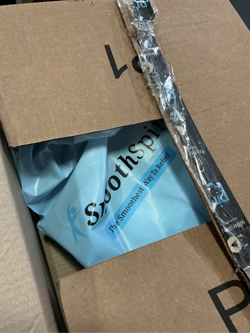 Condition photo showing Good Condition for SmoothSpine Triple Fusion Back Massager - The Official Smooth Spine Back Massager with Heat - 3-in-1 Design to Support Lower Back Comfort, Gentle Vibration & Traction - Relaxation Device for Home Use 3-in-1 Back Massager