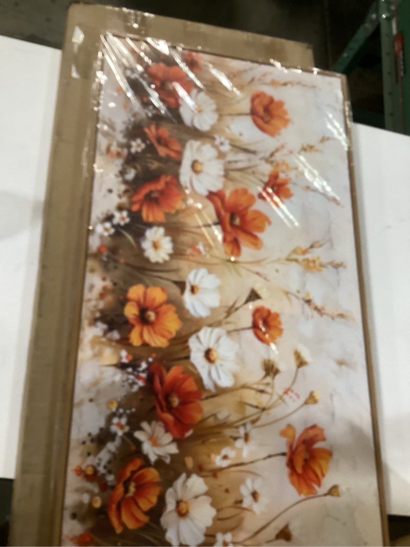 Condition photo showing New/Like New for Wapluam Framed Wall Decor For Living Room Canvas Prints Wall Art Bedroom Office Decoration Vintage Abstract Painting Rural Natural Landscape Artworks Pictures Ready To Hang Farmhouse Home Decor 48\"L x 24\"W Rural landscape similar