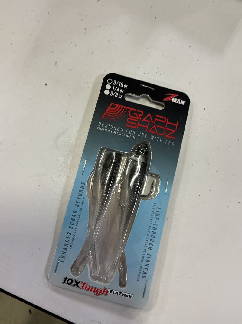 Condition photo showing New/Like New for z-man graph shadz - smelt - 3/16 oz.