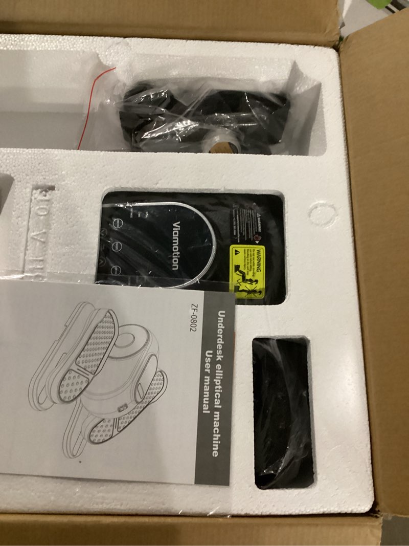 Condition photo showing Good Condition for Under Desk Elliptical Machine, Leg Exerciser as Seen on TV While Sitting for Senior with Remote Control, Portable & Quiet Pedal Exerciser with 12 Adjustable Speed