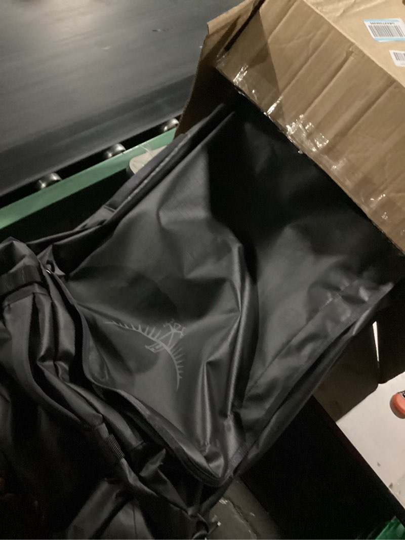 Condition photo showing Good Condition for osprey transporter 120l wheeled travel duffel bag, raven black