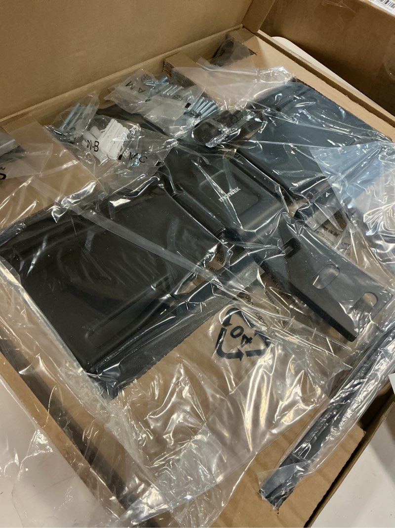 Condition photo showing Good Condition for montek 0.77" ultra slim tv wall mount for 37-75 inch tvs, thin low profile full motion tv wall mount with articulating dual arms, 4x weight tested, max vesa 400x400mm, fits 16/18" studs 37"-75" tv