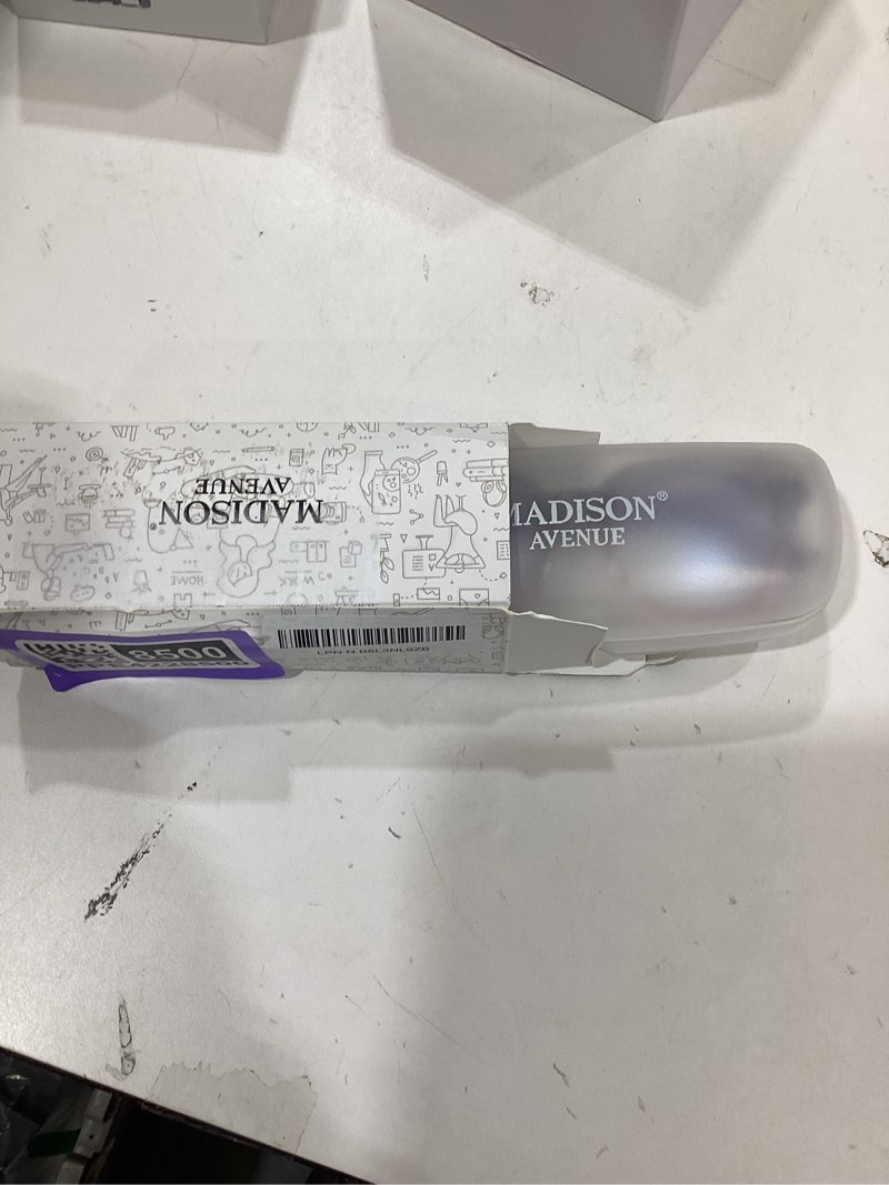 Condition photo showing New/Like New for Madison Avenue Oversized Blue Light Blocking Glasses for Women Fashion Blue Light Blockers Anti Eyestrain & UV Protection Computer Eyeglasses (Gradient Purple) Gradient Purple Oversized