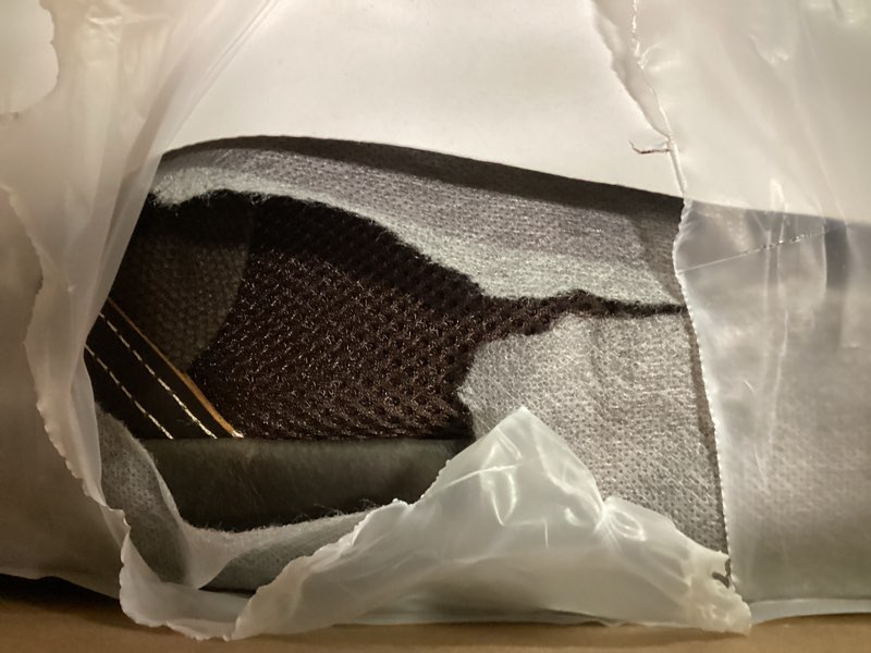 Condition photo showing Good Condition for LANNSYNE Full Grain Leather Backpack For Men, 17" Laptop Backpack, Casual Outdoor Business Travel Ru