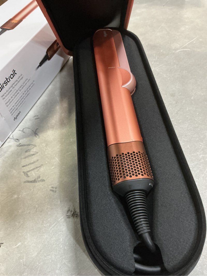 Condition photo showing Good Condition for Dyson Airstrait™ Straightener, Wet to Dry Hair Straightener, No Heat Damage, No hot Plates, All Hair Types Amber Silk