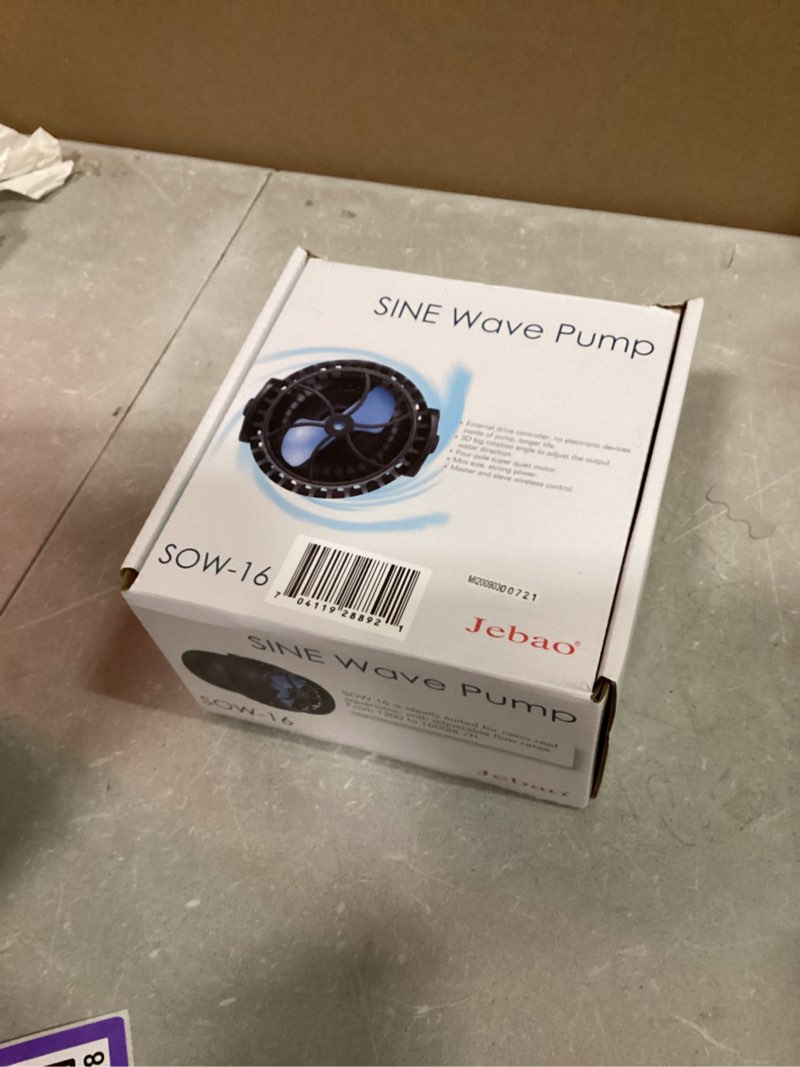 Condition photo showing New/Like New for SOW-16 Aquarium Wavemaker w/ Controller (317-4226 gph) - Jebao