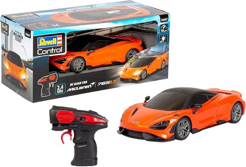 Revell RC Scale Car McLaren 765LT- Remote Control Car