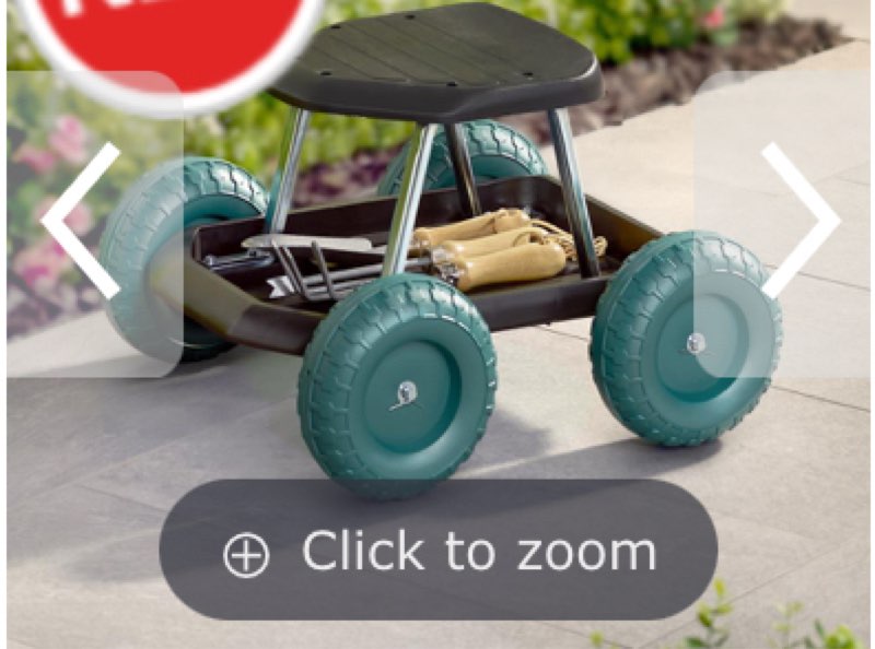 The Rolling Garden Work Seat