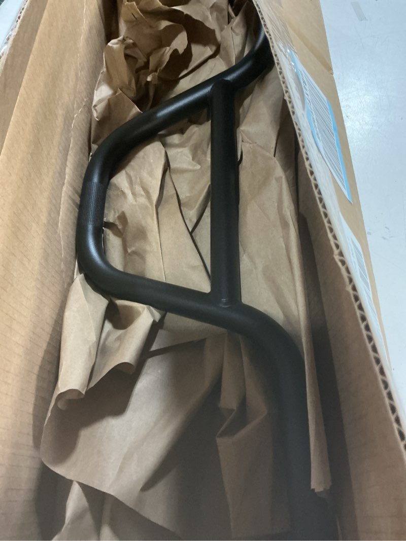 Condition photo showing Good Condition for AnXin Motorcycle 7/8" Handlebar Cafe Racer Box Window Attack Style Handlebars 22MM Universal For Cruiser Bobber Custom Application Black